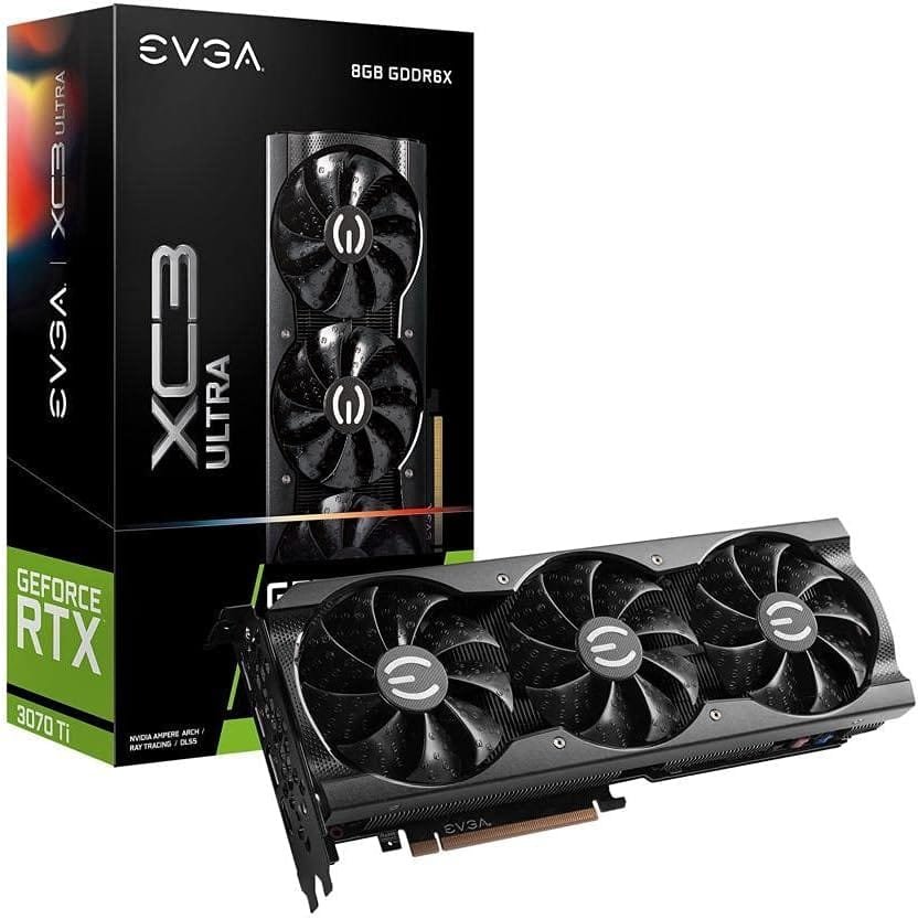 RTX 3070 Ti, de la marca EVGA