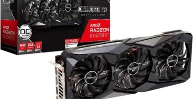 tarjeta grafica RX 6700 XT, de la marca ASRock
