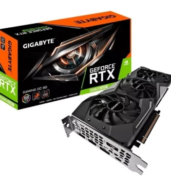 Placa de video RTX 2060 Super, marca Gigabyte