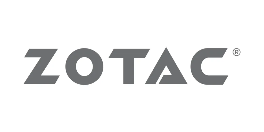 Logo de la marca de placas de video Zotac