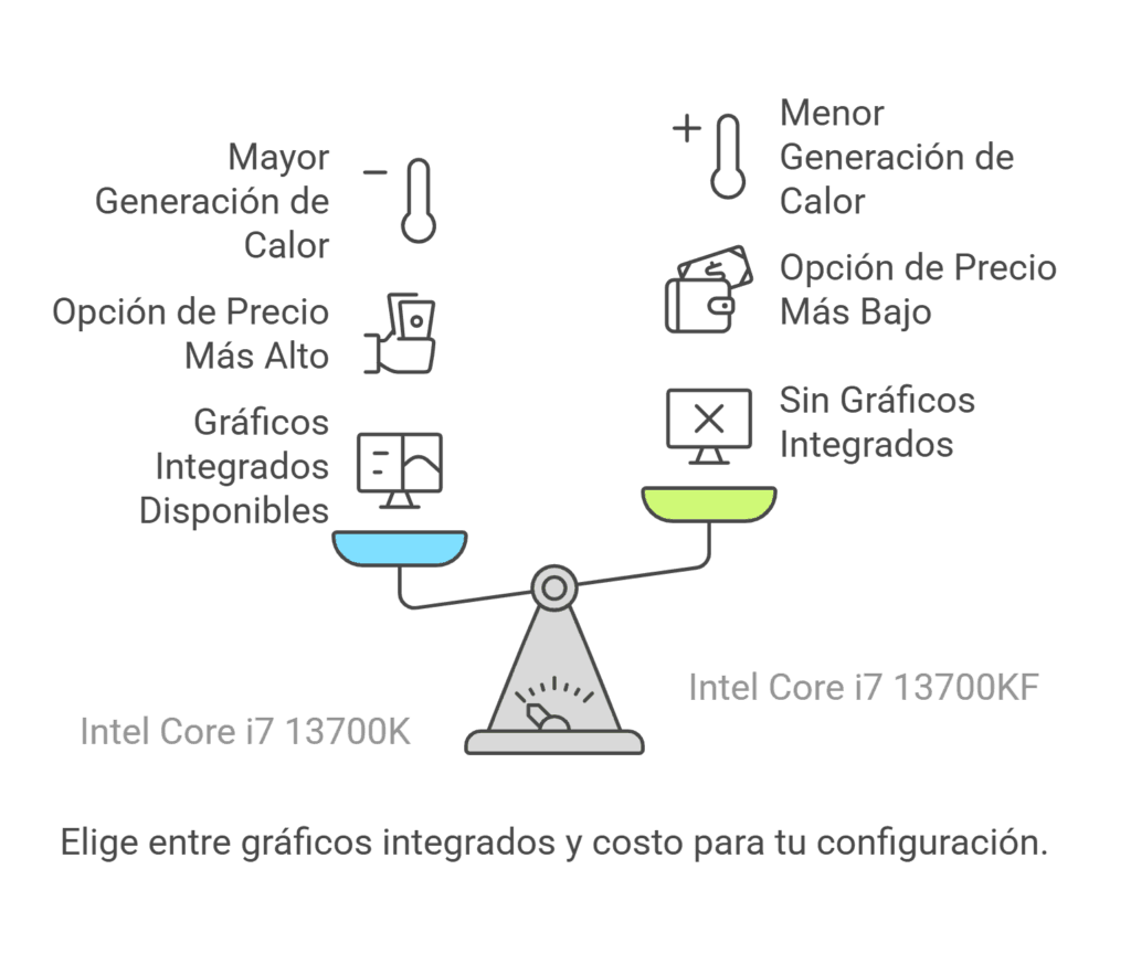 Balance Final entre Intel Core I7 13700K y 13700KF